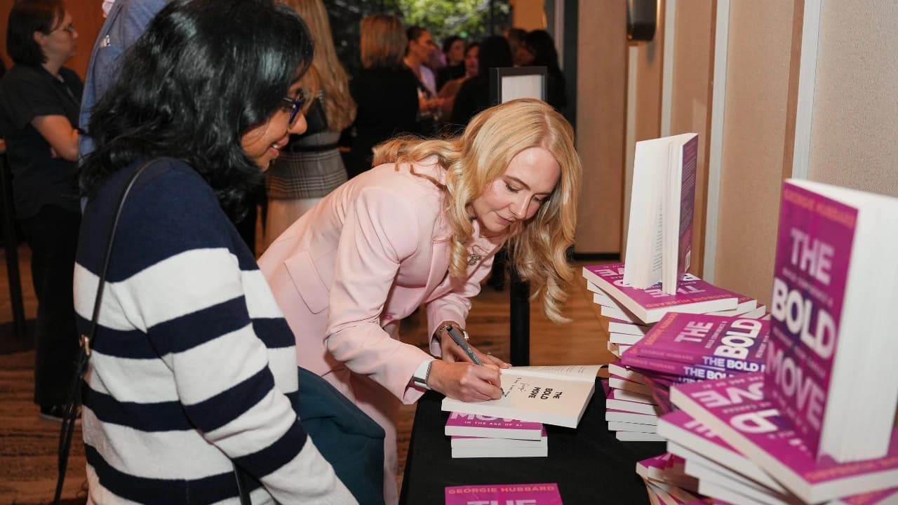 Supporters at The Bold Move event